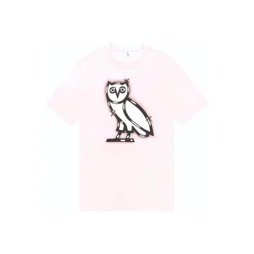 OVO Smoke Owl T-shirt Pink