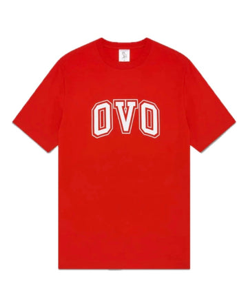 Arch OVO Logo T shirt Red