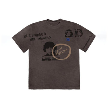 Travis Scott Cactus Jack For Fragment Hiroshi Tee Brown Pepper