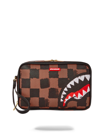 SPRAY GROUND SHARKS IN PARIS VANQUISH TOILETRY BAG