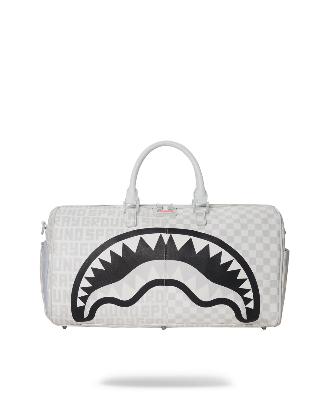 SPRAY GROUND SPLIT THE CHECK (PEARL) DUFFLE