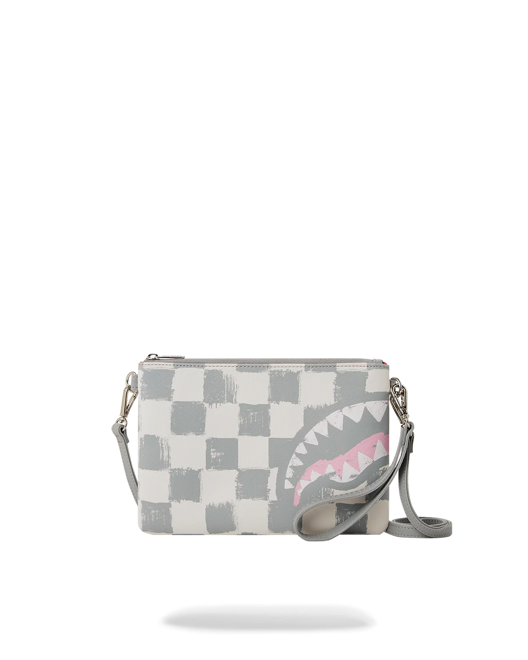 VANQUISH CREAM CROSSOVER CLUTCH